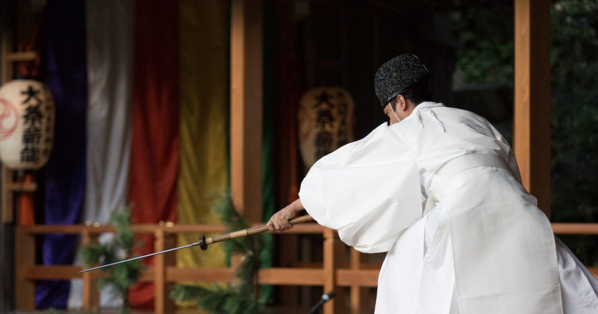 筒粥神事(大山阿夫利神社下社)